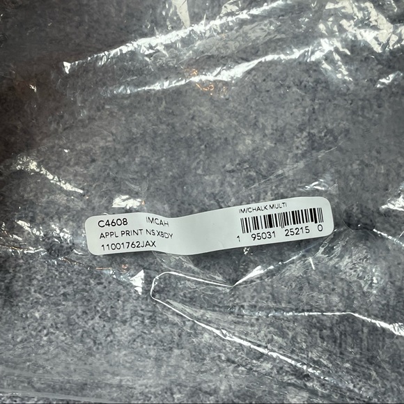 Coach Bags Northsouth Zip Crossbody With Apple Print Goldchalk